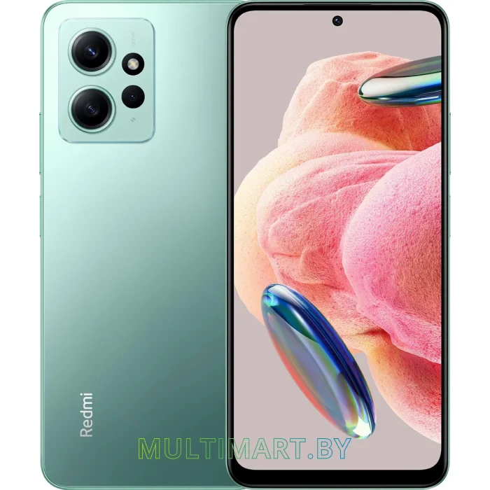 Смартфон Xiaomi Redmi Note 12 6GB/128GB NFC международная версия (мятно-зеленый)